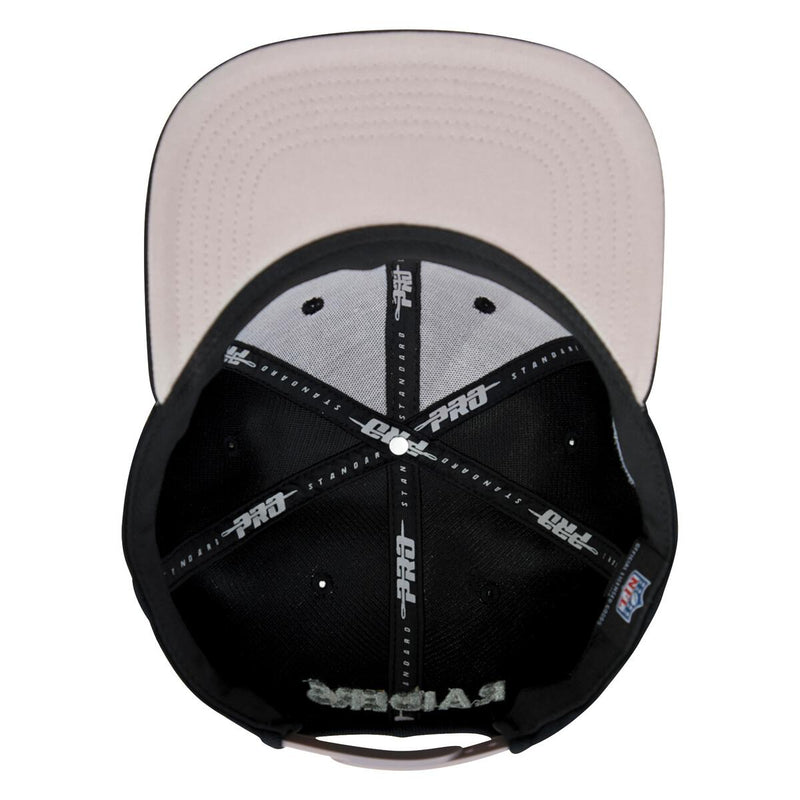 Las Vegas Raiders Pro Standard Logo Snapback Hat - Black