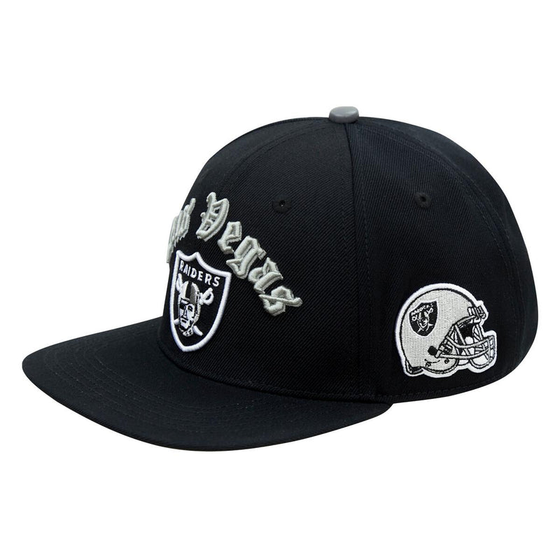 Las Vegas Raiders Pro Standard Hometown Snapback Hat - Black