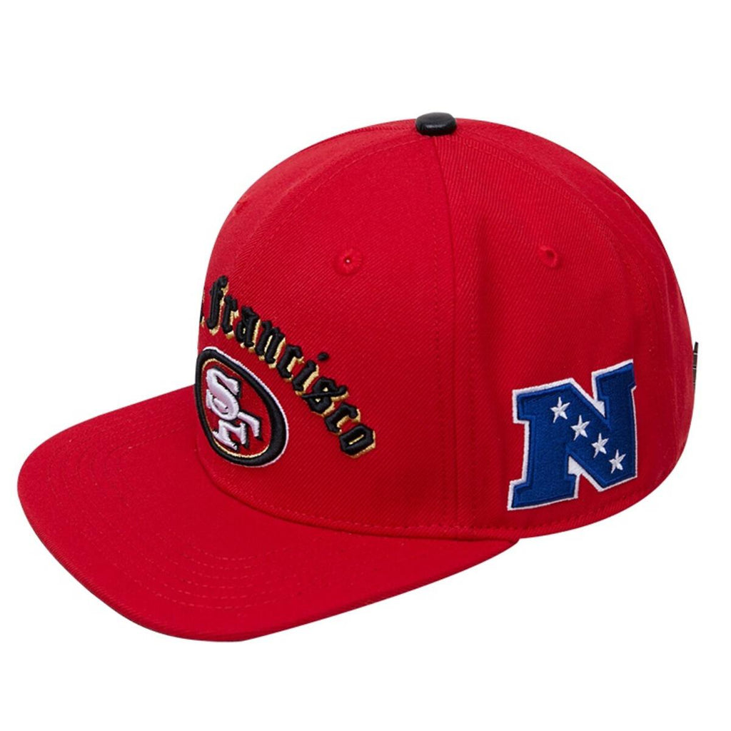 Pro Standard San Francisco 49ERS Logo Snapback Hat- Red (FS4740096)