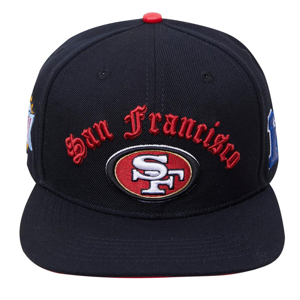 Vintage San Francisco 49ers Snapback Hat Mitchell and Ness -   Sweden