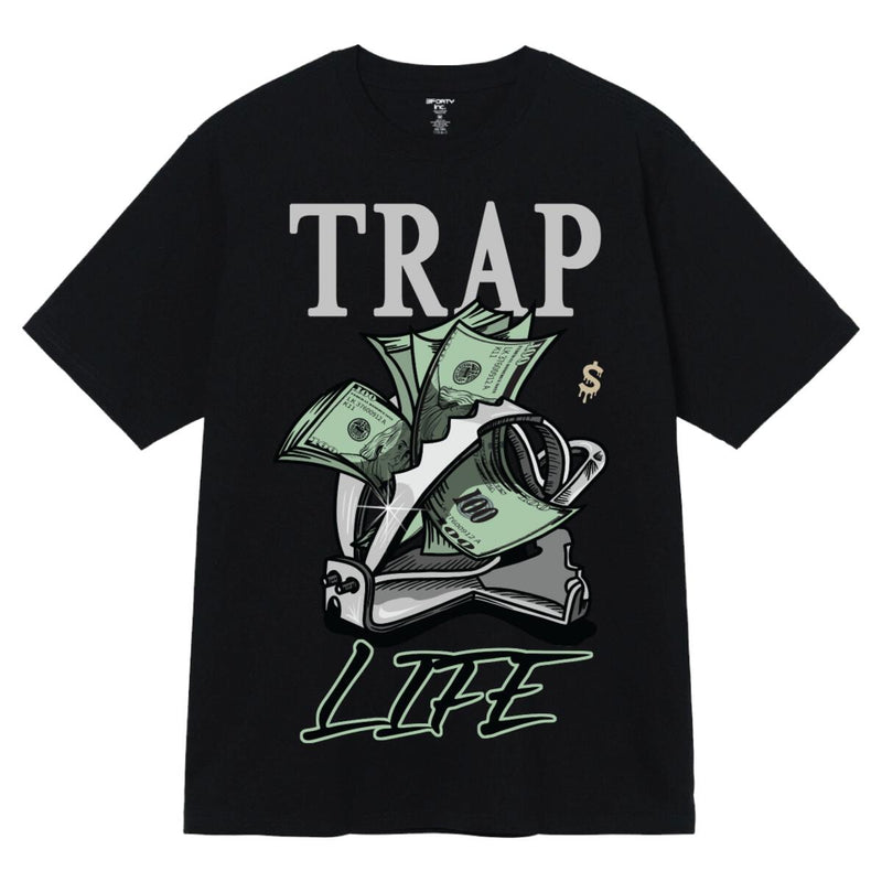 3Forty Inc. 'Trap Life' T-Shirt (Faded Black) 3180 - Fresh N Fitted Inc