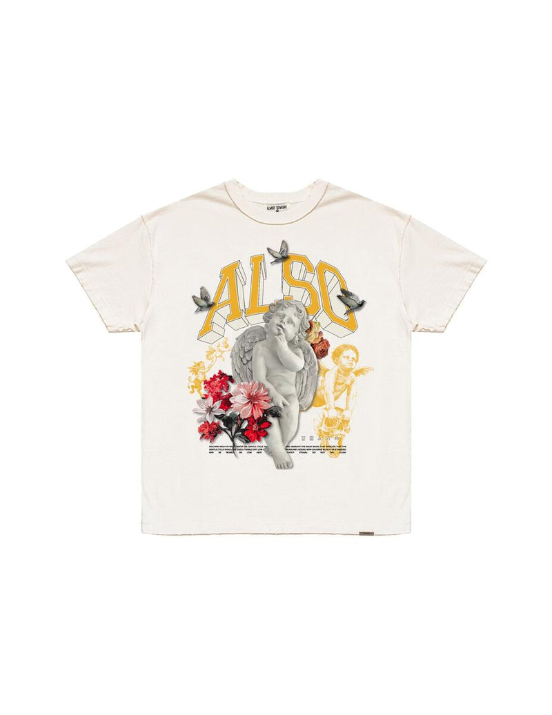 Almost Someday 'Divine' T-Shirt (Cream) ASC5-9 - Fresh N Fitted Inc