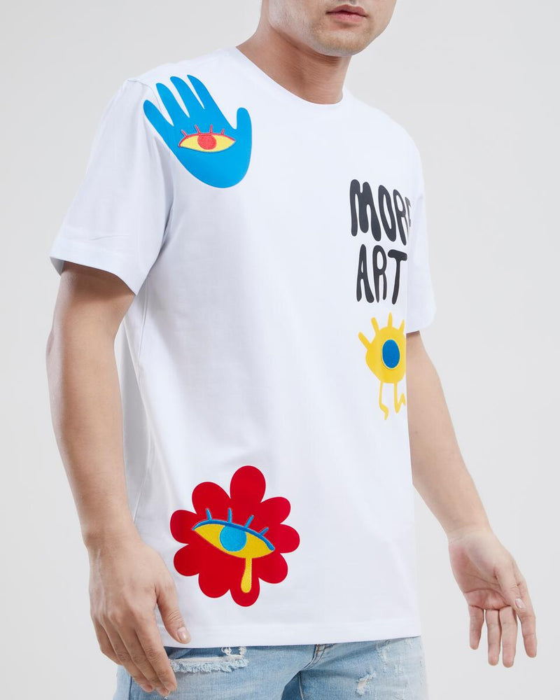 Roku Studio 'Who Cares' T-Shirt (White) RK1480966