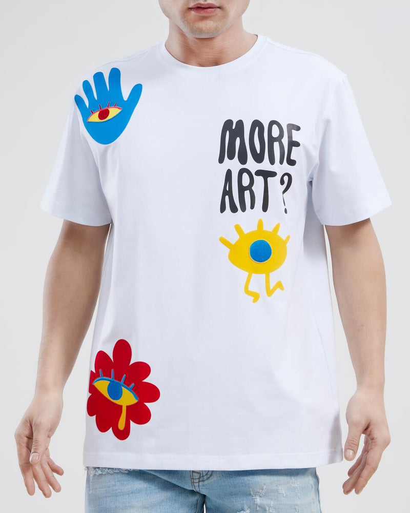 Roku Studio 'Who Cares' T-Shirt (White) RK1480966 - Fresh N Fitted Inc