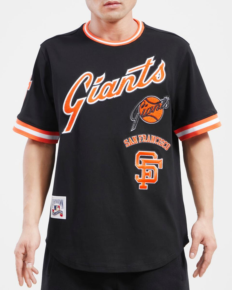 Pro Standard San Francisco Giants Throwback Jersey (Black/Orange) LSG135677 - Fresh N Fitted Inc