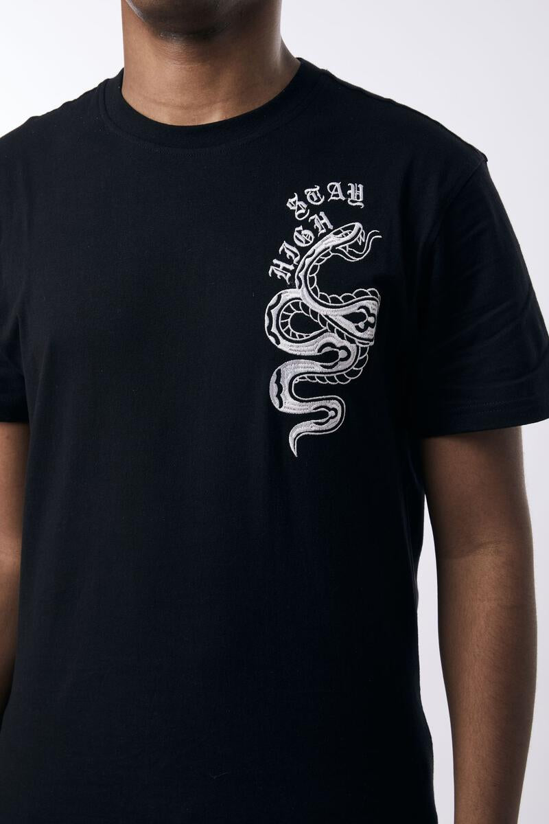 Rebel Minds 'Stay High' T-Shirt (Black) 131-102 - Fresh N Fitted Inc
