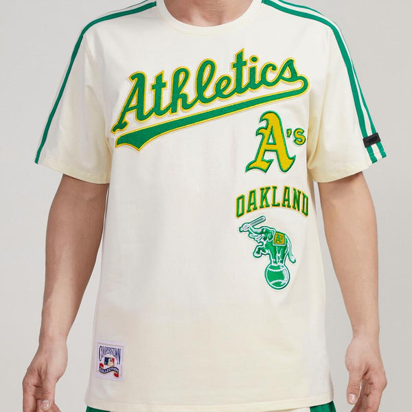 OAKLAND ATHLETICS RETRO CLASSIC DK TEE (KELLY GREEN) – Pro Standard