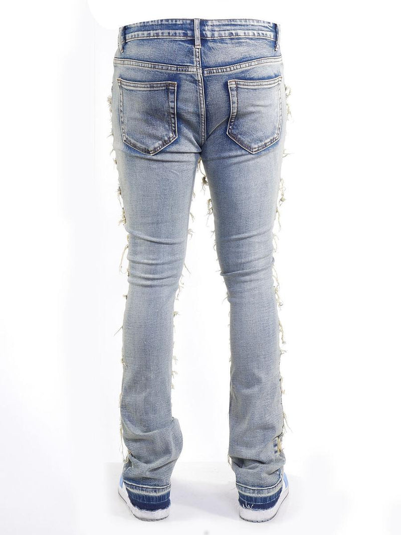 Kontrol Stacked Jeans (Destroy Wash) K22110 - Fresh N Fitted Inc