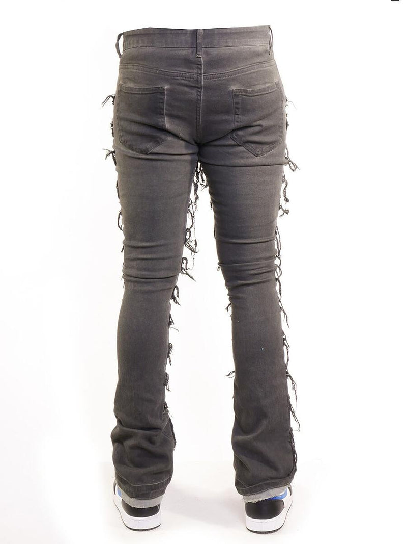 Kontrol Stacked Jeans (Dark Night) K22114 - Fresh N Fitted Inc