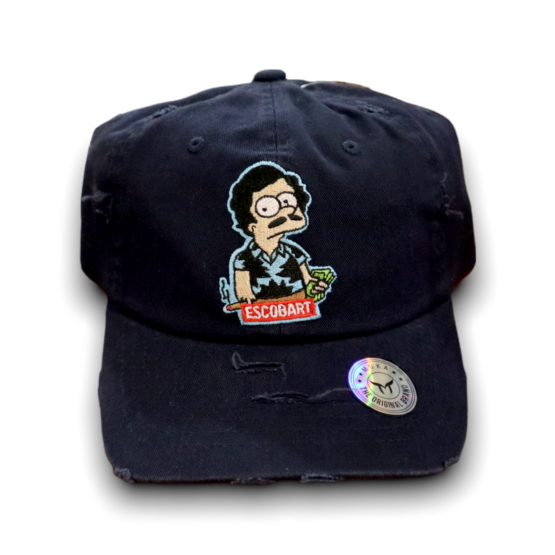 'Escobart' Dad Hat (Navy) MUD2110