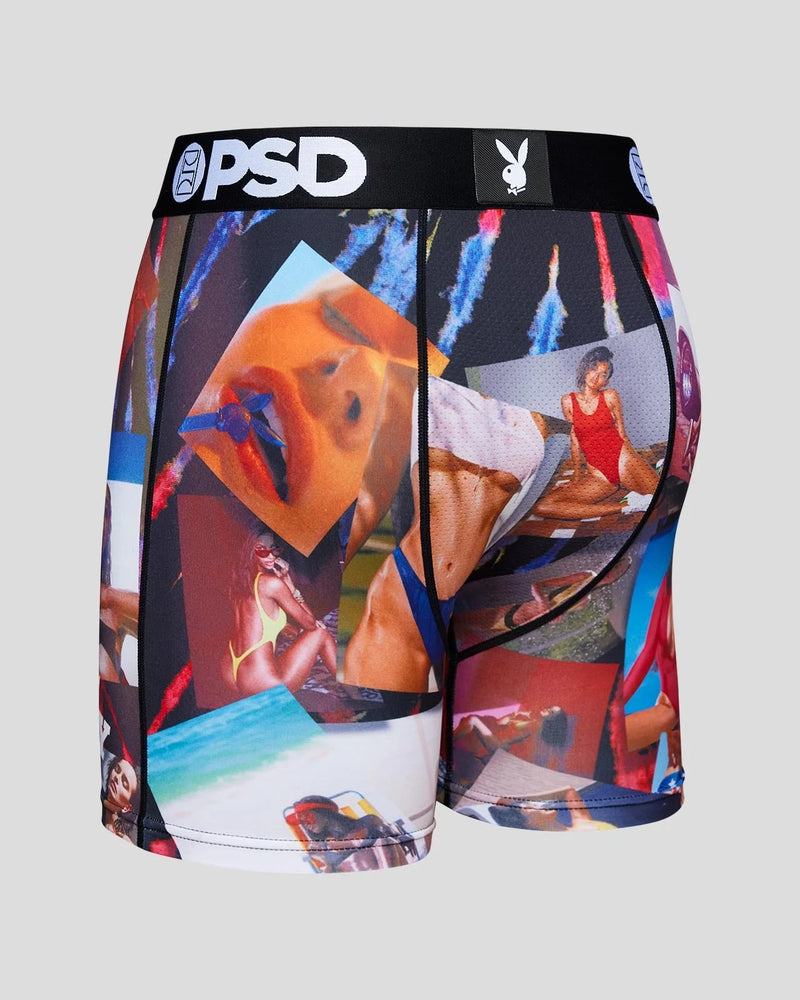 PSD 'PB Moods' Boxers (Black) 123180025 - Fresh N Fitted Inc