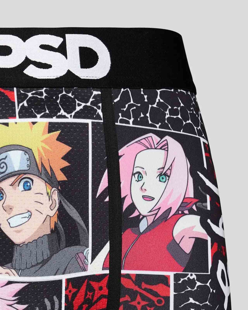 PSD 'Naruto Duo'  Boxers (Black) 123180041 - Fresh N Fitted Inc