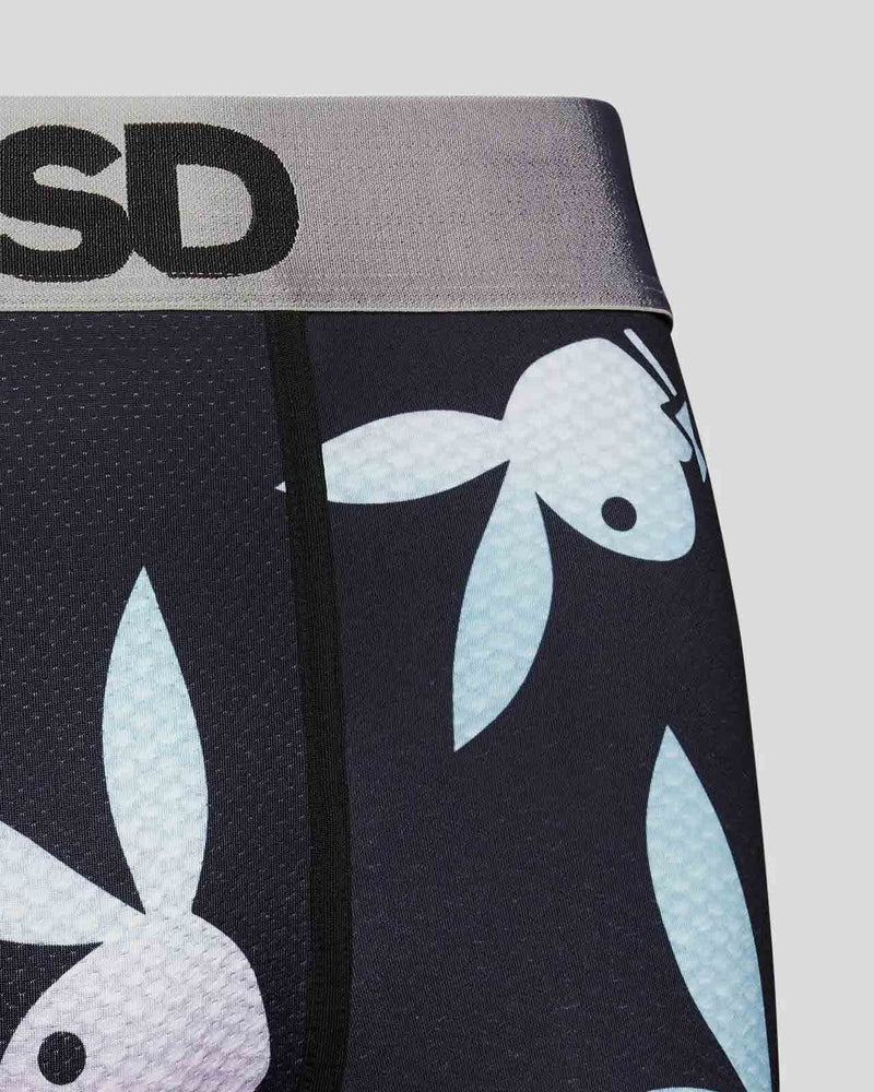 PSD 'Playboy Glow' Boxers (Black) 123180001 - Fresh N Fitted Inc