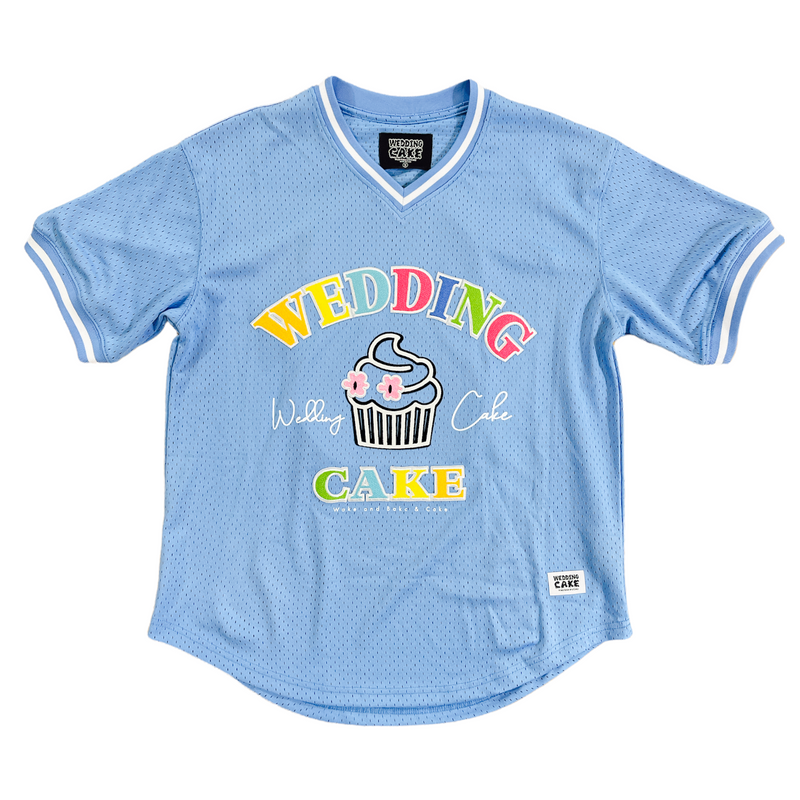 Wedding Cake 'Party Tyme' Jersey (Light Blue) WC1970144 - Fresh N Fitted Inc