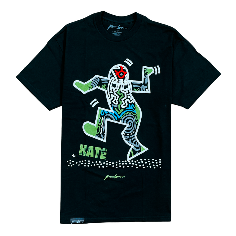 Positive Wear 'Smash Hate' T-Shirt (Black) PWT042