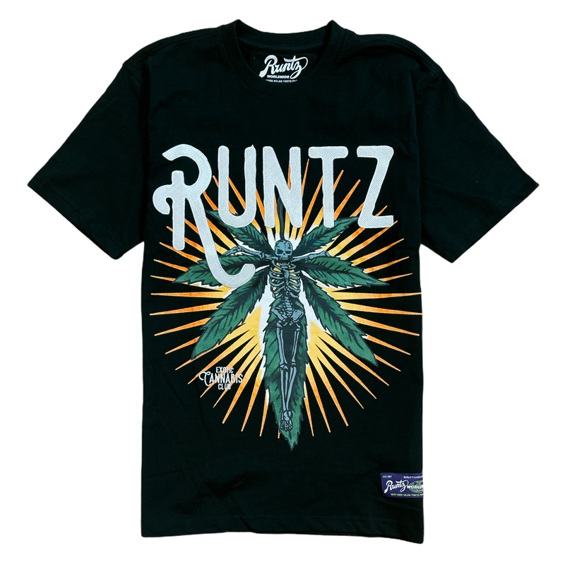 Runtz 'Exotic Cannabis Club' T-Shirt (Black) 40180-BLK - Fresh N Fitted Inc