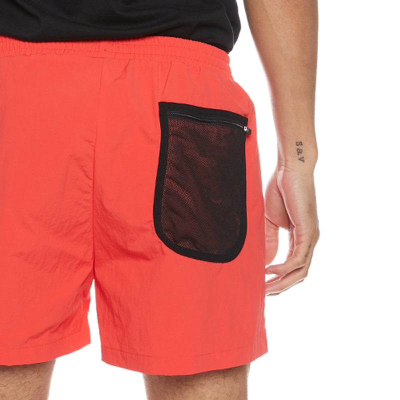 Authentic HB Ethan Swim Shorts (Red/Black) - Fresh N Fitted Inc