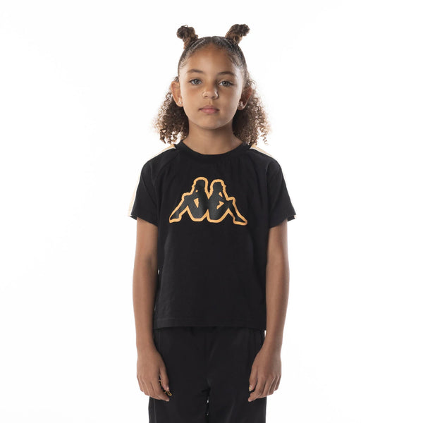 Kids 'Logo Avirec 2' T-Shirt (Black/Smoke Orange) 311B7CW