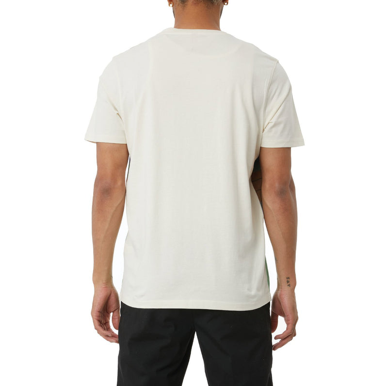 Kappa 'Authentic Kintyre' T-Shirt (Cream) 331553W-DV2 - Fresh N Fitted Inc