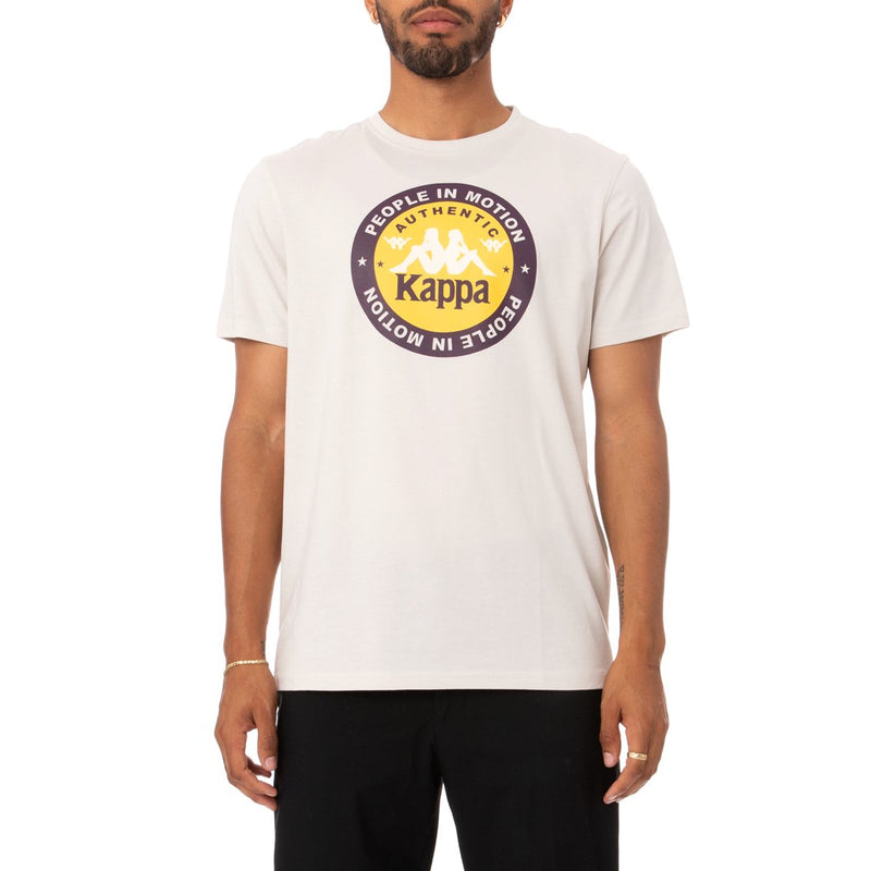 Kappa 'Franeker' T-Shirt (Grey Silver) 36167HW - Fresh N Fitted Inc