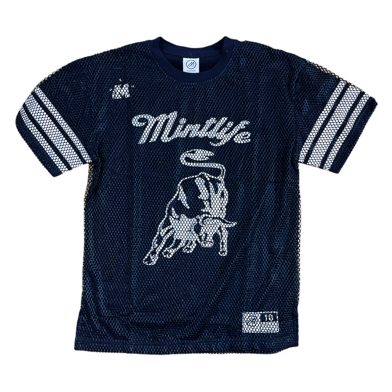 Mint 'Mintlife' Netted Jersey (Black) - Fresh N Fitted Inc
