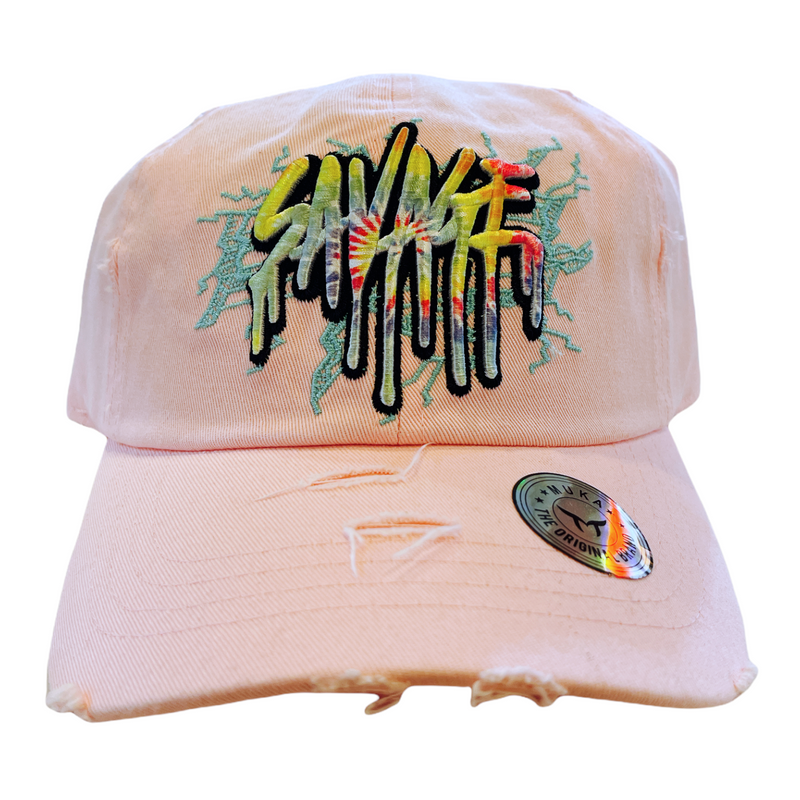 'Savage' Dad Hat (Lt.Pink) MUD2104