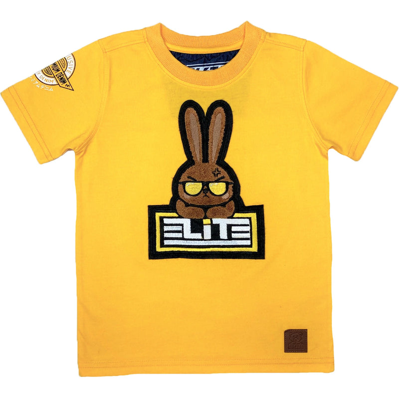 Elite Denim Infants 'Yellow Bunny' T-Shirt (Yellow) 153119 - Fresh N Fitted Inc