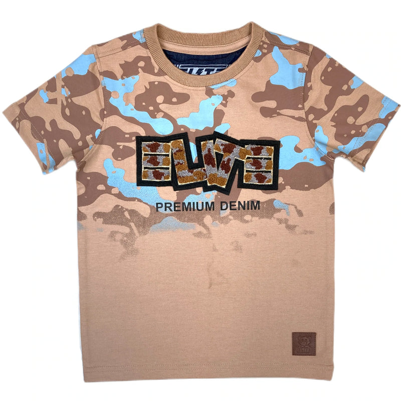 Elite Denim 'Desert Camo' T-Shirt (Camo) 942-D - Fresh N Fitted Inc