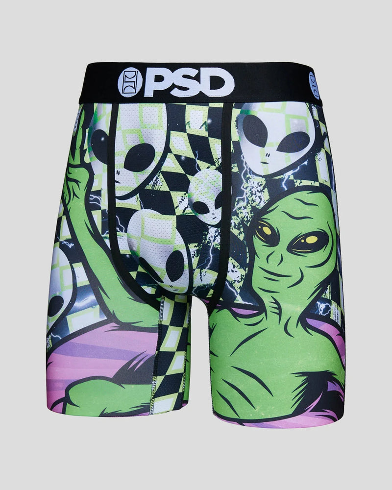 PSD 'Galaxy Chills' Boxers (Lime) 422180043 - Fresh N Fitted Inc