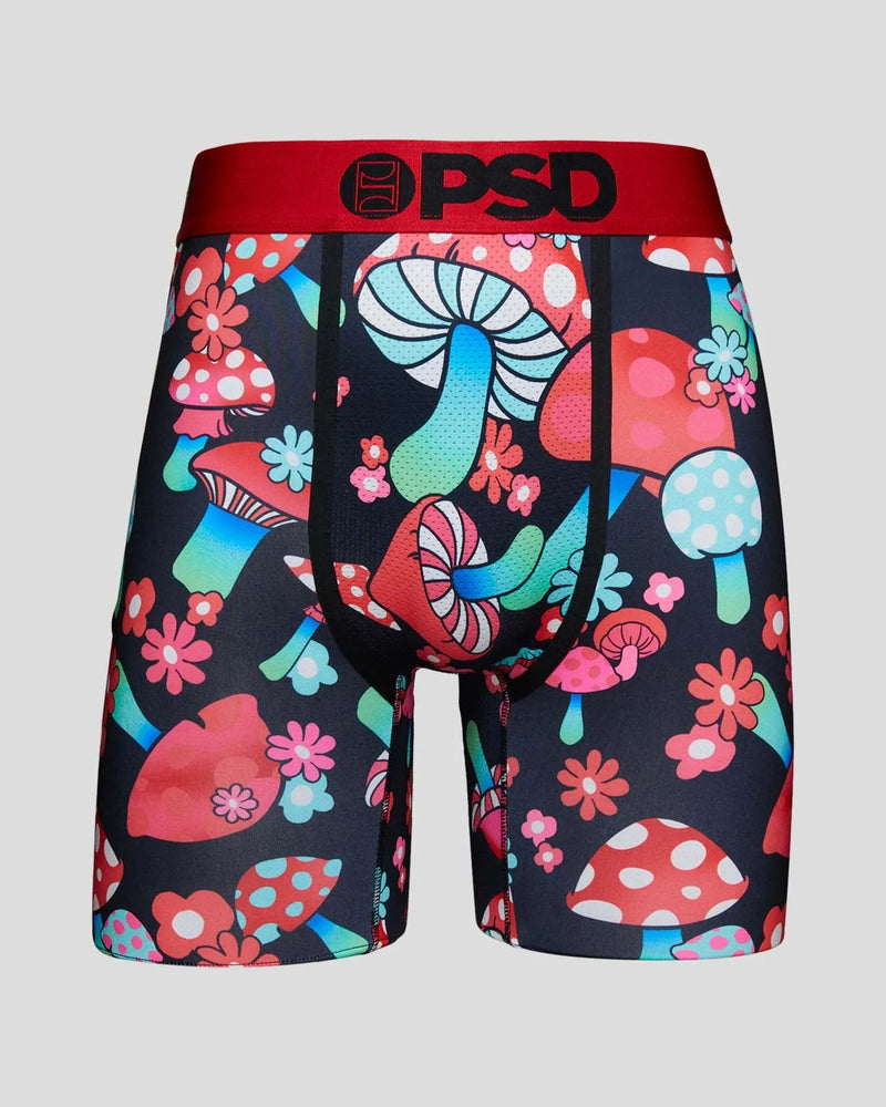 PSD 'Groovy Shroom' Boxers (Red) 422180055 - Fresh N Fitted Inc