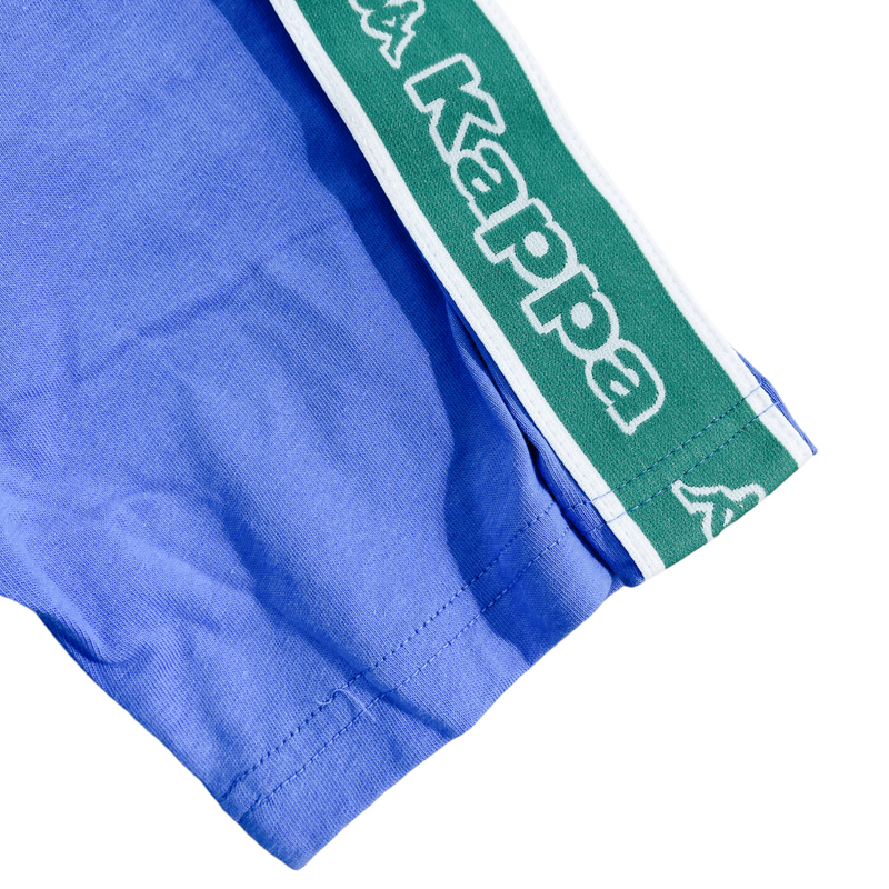 Kappa 'Logo Tape Avirec 2' T-Shirt (Blue/Green/White) 311B7CW-A6F - Fresh N Fitted Inc