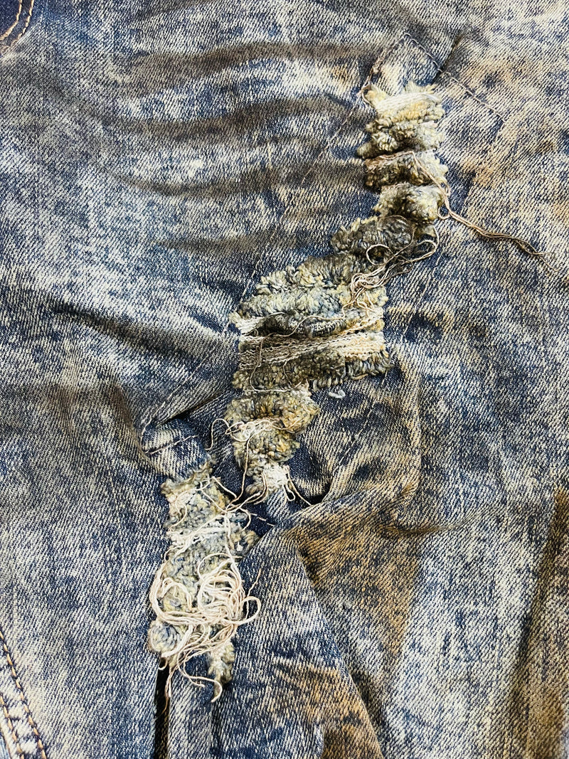 Waimea Destroyed Flare Denim (Vintage Wash) M5504D