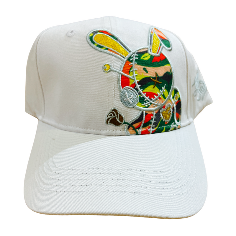 BKYS 'Lucky Charm' Dad Hat (White) - Fresh N Fitted Inc