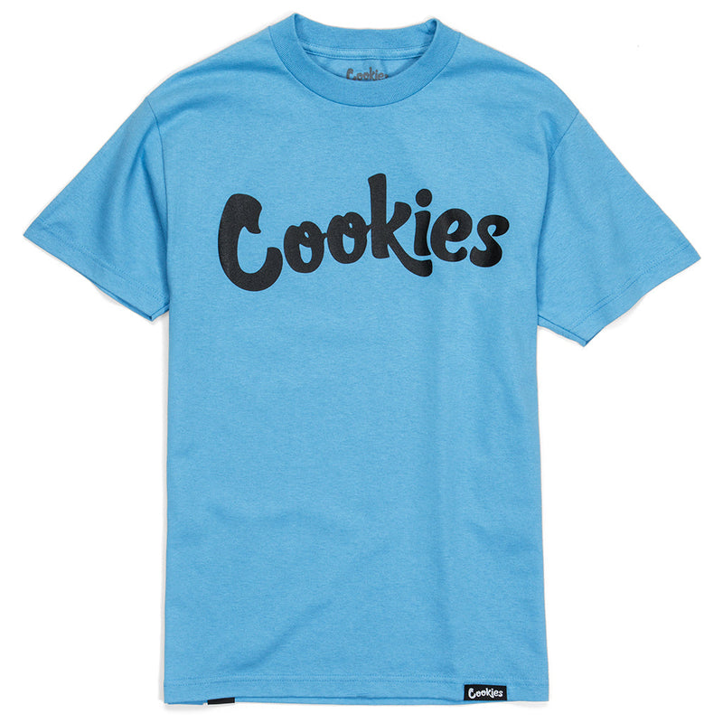 Cookies 'Original Mint' T-Shirt (Carolina Blue/Black) - Fresh N Fitted Inc