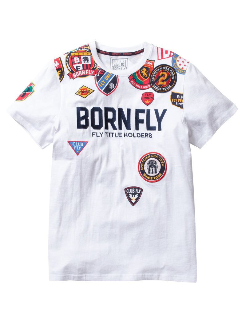 Born Fly 'Enterprise Better' T-Shirt (White) 2109T4165 - Fresh N Fitted Inc