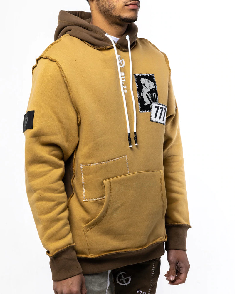 Gala 'Adapt or Die' Hoodie (Caramel/Mocha) GS-22-12