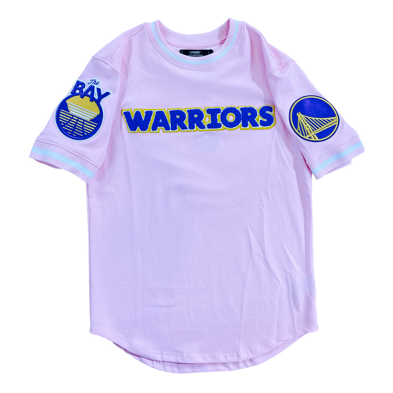 Pro Standard Golden State Warriors Pro Team Shirt (Pink) BGW152682 - Fresh N Fitted Inc
