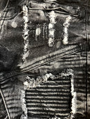 FWRD Kids Moto Denim (Washed Black) FW-33574K/LK - Fresh N Fitted Inc