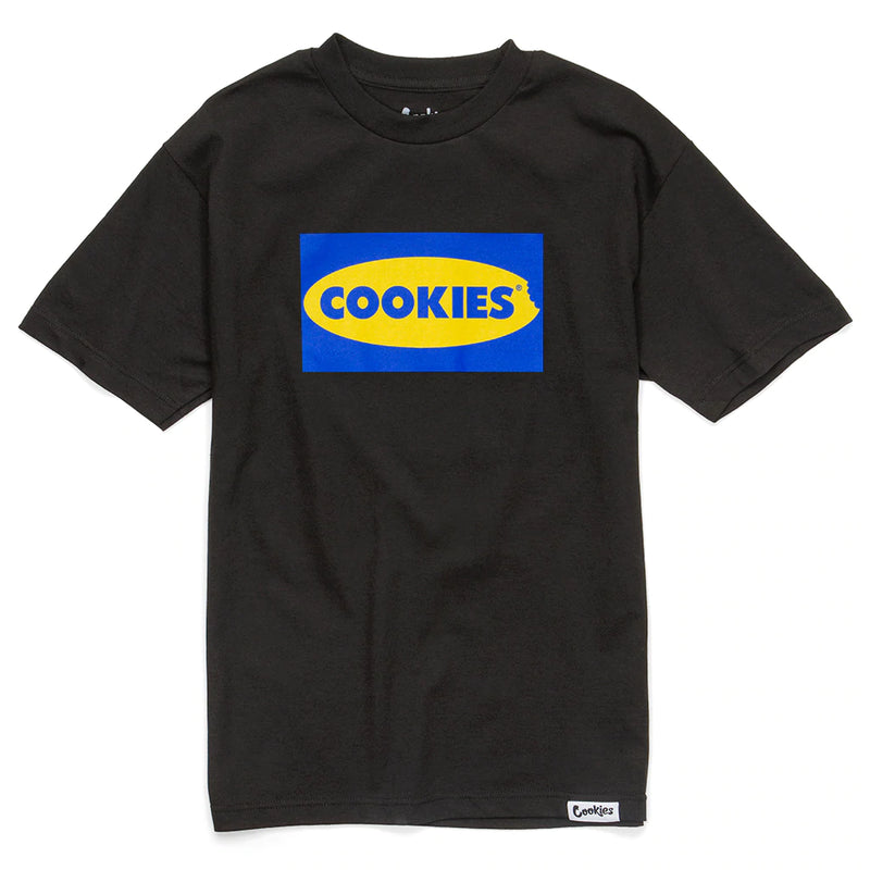 Cookies 'Label' T-Shirt (Black) 1557T5923 - Fresh N Fitted Inc