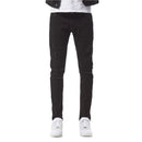 Copper Rivet Ripped Denim (Black) 913211 - Fresh N Fitted Inc