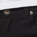 Copper Rivet Ripped Denim (Black) 913211 - Fresh N Fitted Inc
