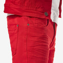 Copper Rivet Ripped Denim (Red) 913211 - Fresh N Fitted Inc