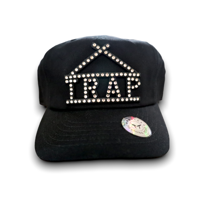 'Stone Trap' Dad Hat (Black) MUC2103