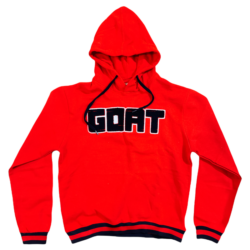 Evolution Kids 'Goat' Chenille Patch Hoodie (Red) EV-10250/45221K - Fresh N Fitted Inc