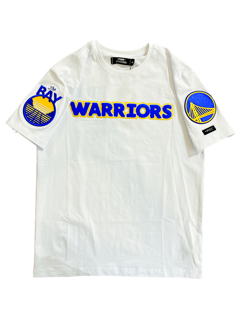 Pro Standard Golden State Warriors Pro Team Shirt (Wht) BGW151860 - Fresh N Fitted Inc