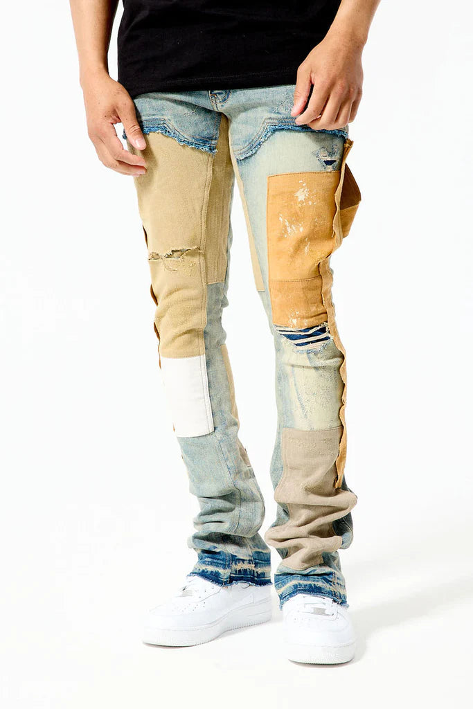Sean Stacked - Forest Hills Denim (Ice Antique) JSF250 - Fresh N Fitted Inc