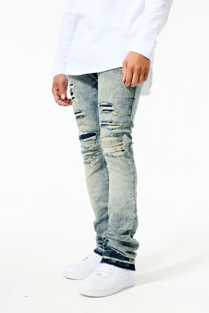 Martin Stacked - Pioneer Denim (Death Valley) JTF200 - Fresh N Fitted Inc