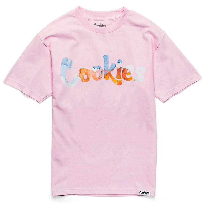 Cookies 'Lanai Logo Tee' T-Shirt (Pink/White) 1558T6132 - Fresh N Fitted Inc