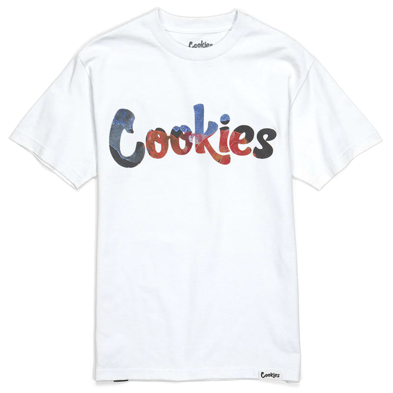 Cookies 'Lanai Logo Tee' T-Shirt (White/Black) 1558T6131 - Fresh N Fitted Inc