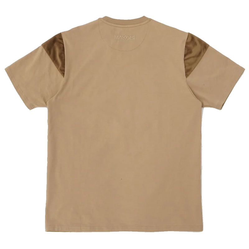Makobi 'Leone' T-Shirt (Khaki) M331 - Fresh N Fitted Inc